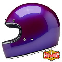 Biltwell Gringo Helmet Metallic Grape-thumb-1