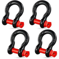 VEVOR 4 Pack 15,9 χλστ. Δακτύλιος Δακτύλιος με 19 χιλ. Βιδωτός πείρος 13 Τόνων Αντοχή θραύσης