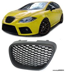 Κεντρική Μάσκα -  Γρίλιες γκριλ Σετ Sport grille εμπρός μάσκα μπροστινή σχάρα σπορ    RS Look μαύρο για το Seat Altea Toledo 5P Leon 1P 04-09