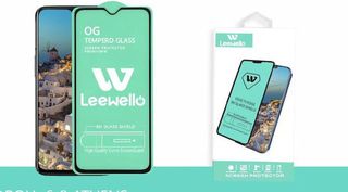 Leewello Full Face Tempered Glass Μαύρο Iphone 13/13pro/13promax/14/14pro/14promax/15pro/15promax/16pro/16plus/17/17pro/17promax