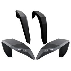 JL front/rear fender flare with light , aluminum