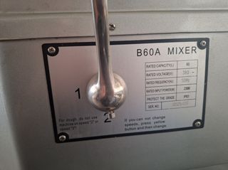 Επαγγελματικό ζυμωτήριο 60L B60A-thumb-4