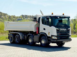 Ανατροπή Scania 2019 G 450 XT * BORDMATIC * 8x4