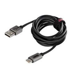 Lampa ΚΑΛΩΔΙΟ ΦΟΡΤΙΣΗΣ ΚΑΙ ΣΥΓΧΡΟΝΙΣΜΟΥ USB TYPE C ULTRA SPEED 480MB/S 200cm SILVER LINE