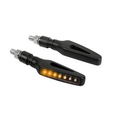 Lampa ΦΛΑΣ ΜΟΤΟ GLORY SQ ΜΑΥΡΑ 12V SMD LED 98x36mm