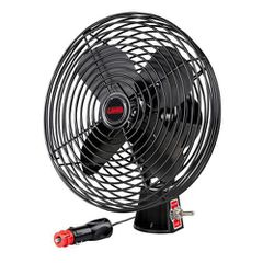 Lampa ΑΝΕΜΙΣΤΗΡΑΣ 24V ΜΕΤΑΛΛΙΚΟΣ ΜΑΥΡΟΣ 8 ΙΝΤΣΩΝ