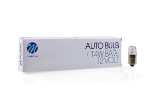 M-Tech T2W 12V 2W BA9s (ΜΙΝΙΟΝ) STANDARD ΑΛΟΓΟΝΟΥ ΚΟΥΤΙ 10ΤΕΜ. M-TECH