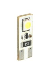 M-Tech T10 W5W 12V W2,1x9,5d LED 2xSMD5050 ΛΕΥΚΟ (ΚΑΡΦΩΤΟ CAN-BUS) 1ΤΕΜ. M-TECH