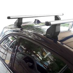 MENABO KIT ΜΕ ΜΠΑΡΕΣ ΟΡΟΦΗΣ ΓΙΑ VW POLO III 6N / 6N2 1995-2003 / CADDY VAN 1995-2003 ΑΛΟΥΜΙΝΙΟΥ TEMA MENABO (AL1-3360-FIX043GS)-2 ΤΕΜ.