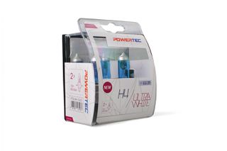 M-Tech H4 12V 60/55W P43t-38 POWERTEC ULTRA WHITE 2ΤΕΜ. M-TECH