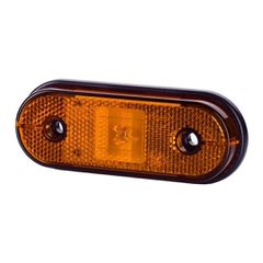 M-Tech ΦΩΣ ΟΓΚΟΥ ΑΝΑΚΛΑΣΤΙΚΟ LD633 12/24V 1LED HORPOL ΠΟΡΤΟΚΑΛΙ (11,2 x 4 cm) -1ΤΕΜ.