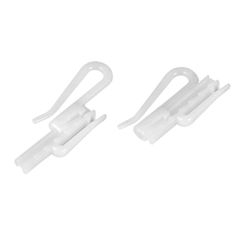 Lampa Lampa - Γαντζάκια Κουρτίνας Φορτηγού G-10 Ρυθμιζόμενα 9-28 mm από Πλαστικό σε Λευκό Ημιδιάφανο Χρώμα με Διαστάσεις 3.6x16.3x30 mm - 25 τεμ. (L9709.0)