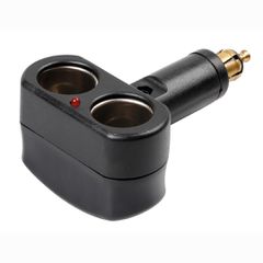Lampa ΑΝΤΑΠΤΟΡΑΣ ΑΝΑΠΤΗΡΑ ΔΙΠΛΟΣ AD-2 12/24V 15A ΜΕ ΦΩΣ ΕΝΔΕΙΞΗΣ LED