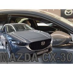 Heko ΑΝΕΜΟΘΡΑΥΣΤΕΣ ΓΙΑ MAZDA CX-30 5D 2019+ ΖΕΥΓΑΡΙ ΑΠΟ ΕΥΚΑΜΠΤΟ ΦΙΜΕ ΠΛΑΣΤΙΚΟ HEKO - 2 ΤΕΜ.
