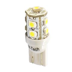 M-Tech T10 W5W 12V W2,1x9,5d LED 9xSMD3528 ΚΙΤΡΙΝΟ (ΚΑΡΦΩΤΟ ΑΚΑΛΥΚΟ) BLISTER M-TECH - 2ΤΕΜ.