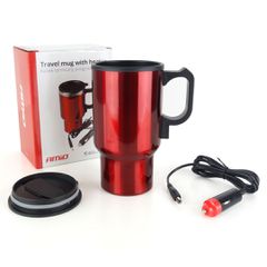 Amio AMiO – Κούπα νερού αυτοκινήτου 12V 450ml, απολαύστε ζεστά ροφήματα στη σωστή θερμοκρασία κατά τη διάρκεια του ταξιδιού σας – 1 Τεμ. (02177/AM)