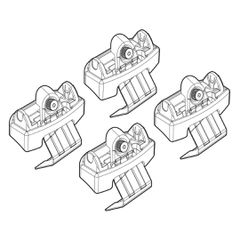 Nordrive ΑΚΡΑ ΓΙΑ ΜΠΑΡΕΣ NORDRIVE ΓΙΑ PEUGEOT 3008 10/16+ KIT