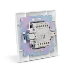 Entac 106+6 Arnold Recessed alternative switch White-thumb-2