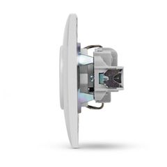 Entac Arnold Recessed wall socket earthed White-thumb-2