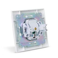 Entac Arnold Recessed wall TV socket End type White-thumb-1