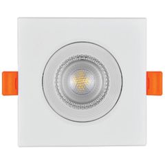 Avide LED Χωνευτό Σπότ 38° Τετράγωνο 7W Λευκό 4000K