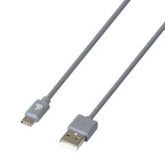 Lampa ΚΑΛΩΔΙΟ ΦΟΡΤΙΣΗΣ ΚΑΙ ΣΥΓΧΡΟΝΙΣΜΟΥ USB TYPE-C 200cm ΓΚΡΙ ESSENTIALS LAMPA - 1 ΤΕΜ.