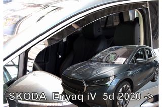 Heko ΑΝΕΜΟΘΡΑΥΣΤΕΣ ΓΙΑ SKODA ENYAQ 5D 2020+ ΑΥΤΟΚΙΝΗΤΟΥ ΑΠΟ ΕΥΚΑΜΠΤΟ ΦΙΜΕ ΠΛΑΣΤΙΚΟ HEKO - 2 ΤΕΜ.