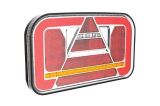 Amio Amio - ΦΑΝΑΡΙ ΠΙΣΙΝΟ ΑΡΙΣΤΕΡΟ RCL-03-L 10-30V LED 240x140x37mm ΜΕ ΚΑΛΩΔΙΟ 1ΤΕΜ (02366/AM)