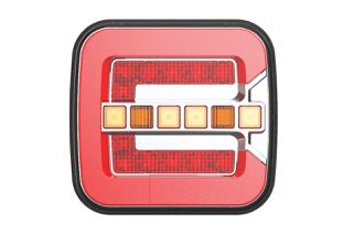 Amio Amio - ΦΑΝΑΡΙ ΠΙΣΙΝΟ RCL-08-LR 10-30V LED 108x102x38mm ΜΕ ΚΑΛΩΔΙΟ 1ΤΕΜ (02373/AM)