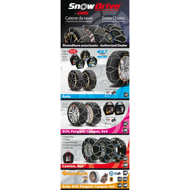Lampa POSTER SNOW CHAINS