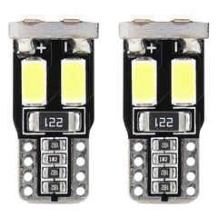 Amio Amio – Λαμπάκια LED T10 W5W 12V 1W 5600K 6xSMD 5730 CANBUS Καρφωτά για Ισχυρό Λευκό Φωτισμό σε Καθημερινή Χρήση – Σετ 2 Τεμ. (01622/AM)