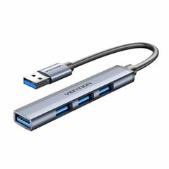 Vention USB 3.0 Hub 4 Θυρών USB-A Γκρι