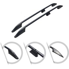 Omtec ΜΠΑΡΕΣ ΟΡΟΦΗΣ ΓΙΑ CITROEN BERLINGO/OPEL COMBO E /PEUGEOT PARTNER 19+ ΠΑΡΑΛΛΗΛΕΣ ΑΛΟΥΜΙΝΙΟΥ L2 ΜΑΥΡΕΣ OMTEC - 2 ΤΕΜ.
