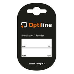 Lampa ΚΑΡΤΕΛΑ ΕΝΔΕΙΞΗΣ ΤΙΜΗΣ & ΚΩΔΙΚΟΥ ΣΕΙΡΑΣ OPTILINE ΓΙΑ ΣΤΑΝΤ 7x12cm LAMPA - 1 TEM.