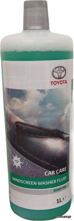 Γνήσιο Toyota Υγρό Καθαριστικό Υαλοκαθαριστήρων / Παρμπρίζ Για Καλοκαιρινούς Μήνες +5°C 1L