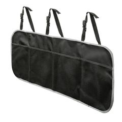 Lampa ΘΗΚΕΣ/ΤΣΕΠΕΣ ORGANIZER ΚΑΘΙΣΜΑΤΩΝ/ΠΟΡΤ ΜΠΑΓΚΑΖ 4 ΔΙΧΤΥΑ ΜΕ ΣΤΗΡΙΞΗ ΣΤΟ ΠΡΟΣΚΕΦΑΛΟ 88x35cm ΜΑΥΡΟ LAMPA - 1 TEM.