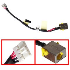 Βύσμα Τροφοδοσίας DC Power Jack Socket για Laptop Acer TravelMate P6 P658-M P658-MG P658-M-59J7 P658-M-53WZ 65W DC30100WF00 50.VCYN2.005 13.6cm 4pins ( Κωδ.31096 )