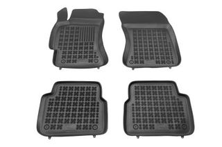 Λαστιχένια πατάκια SUBARU Impreza (2007+) / Forester (2008-2013) - τύπου σκαφάκι - 4τμχ., Rezaw Plast