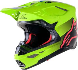 Κράνος Μηχανής Off Road ALPINESTARS  Supertech M10 Unite Helmet Μαύρο/Κίτρινο
