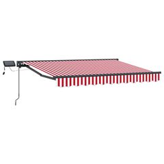 Χειροκίνητο πλαίσιο τέντας με LED 3 x 2,5 μ 3420809
