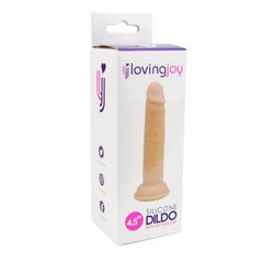Loving Joy 4.5 Inch Silicone Dildo-thumb-3