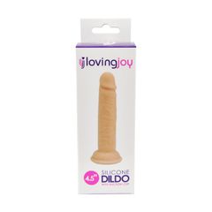 Loving Joy 4.5 Inch Silicone Dildo-thumb-5
