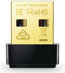 TP-LINK Archer T600U Nano v1 Ασύρματος USB Αντάπτορας Δικτύου 600Mbps