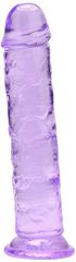 Loving Joy 7.5 Inch Suction Cup Dildo Purple-thumb-2