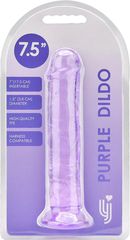 Loving Joy 7.5 Inch Suction Cup Dildo Purple-thumb-6