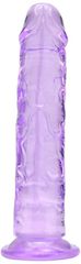 Loving Joy 7.5 Inch Suction Cup Dildo Purple