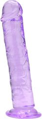 Loving Joy 7.5 Inch Suction Cup Dildo Purple-thumb-3