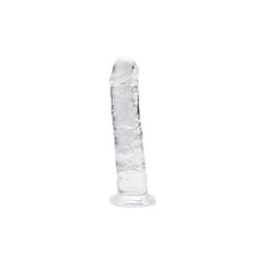 Loving Joy 6 Inch Suction Cup Dildo Clear-thumb-2