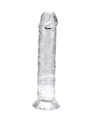 Loving Joy 7.5 Inch Suction Cup Dildo Clear-thumb-1