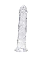 Loving Joy 7.5 Inch Suction Cup Dildo Clear-thumb-2